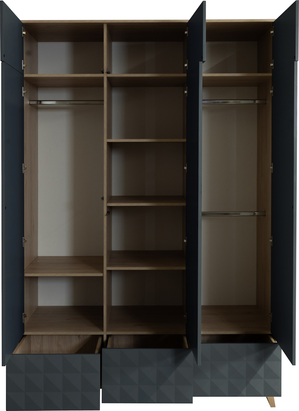 Шкаф для одежды «Тринити» П6.114.1.01