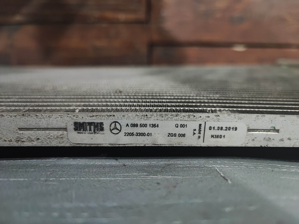 Радиатор кондиционера Mercedes C (W205) E (W123) GLC (X253) Б/У Оригинал A0995001354