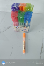 Текстовыделитель с жидкими чернилами, 1-3мм, скош.наконечник, 6 цветов микс