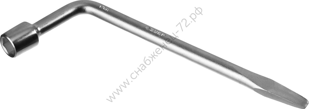 ЗУБР 17 мм, d 15 мм, баллонный Г-образный ключ (2753-17)