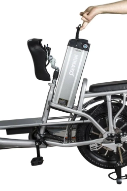 Электровелосипед Minako Monster с корзиной