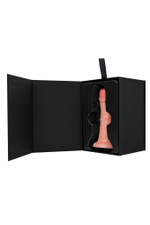 Телесный фаллоимитатор RealStick CALIBER - 16 см.