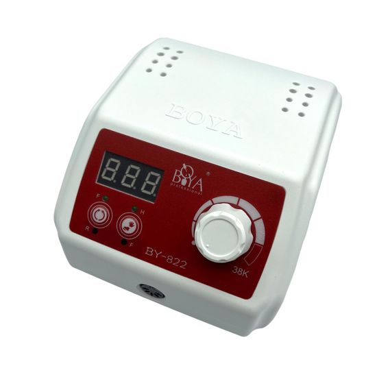 Машинка для аппаратного маникюра, педикюра и коррекции ногтей Boya BY-822 (с педалью)