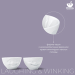 Набор чаш tassen, laughing & winking, 200 мл, белый, 2 шт.