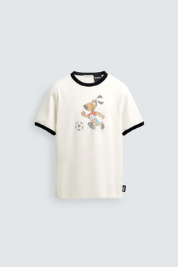 ZARA ФУТБОЛКА STRIKER USA 94 FIFA WORLD CUP™ FIFA CLASSICS, ЖЕЛТОВАТО-БЕЛЫЙ