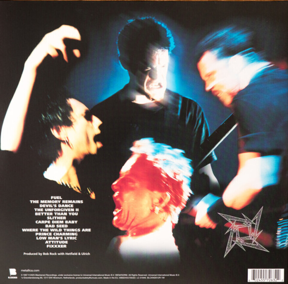 Metallica / Reload (Limited Edition)(Coloured Vinyl)(2LP)