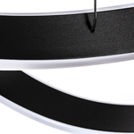 749487 Люстра SATURNO LED 60W 2760LM ЧЕРНЫЙ 3000K