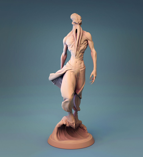 Иллитид mind flayer Illithid Свежеватель разума монстр миниатюра для dnd, днд, pathfinder, фентези, Настольная игра, НРИ, Варгейм, РПГ