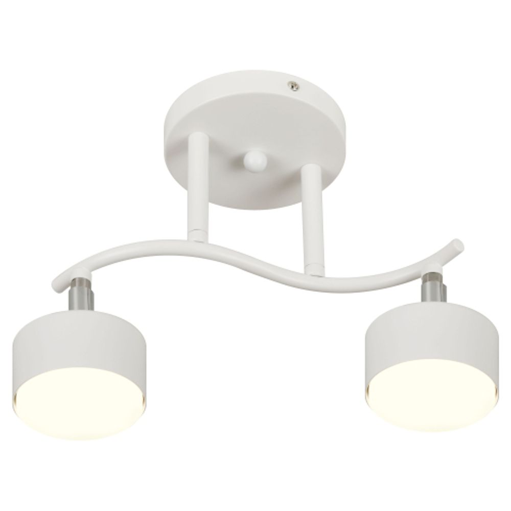 Светильник настенно-потолочный спот Rivoli Batty 7080-702 2хGX53 15 Вт поворотный | Споты-Подсветки