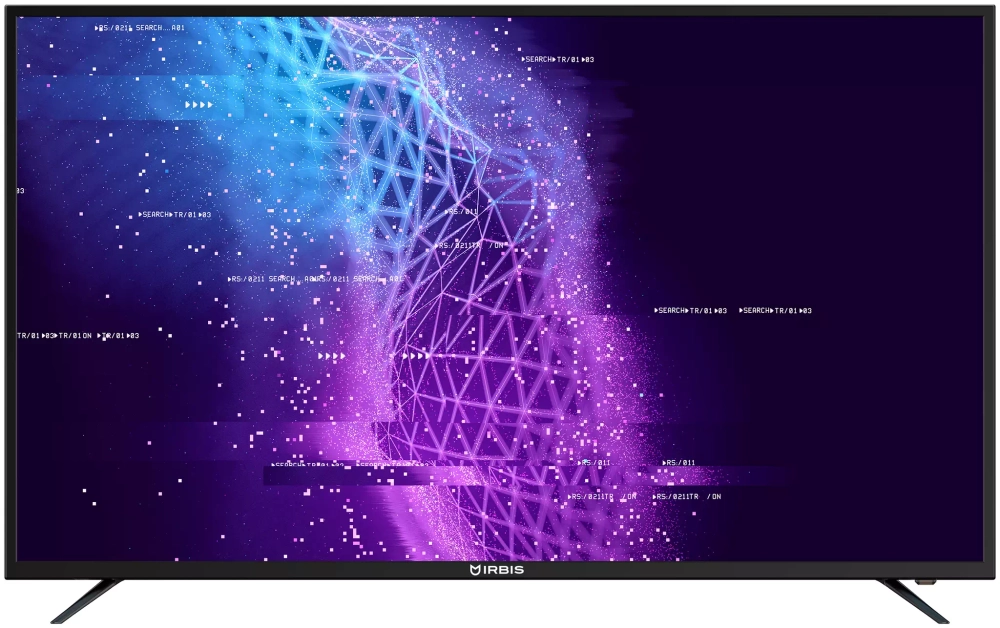 Телевизор IRBIS 55"; 55S01UD358BS, 4K Ultra HD, черный
