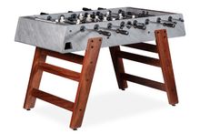 Игровой стол - футбол &quot;Japandi&quot; (145х77х88см) серо-коричневый
