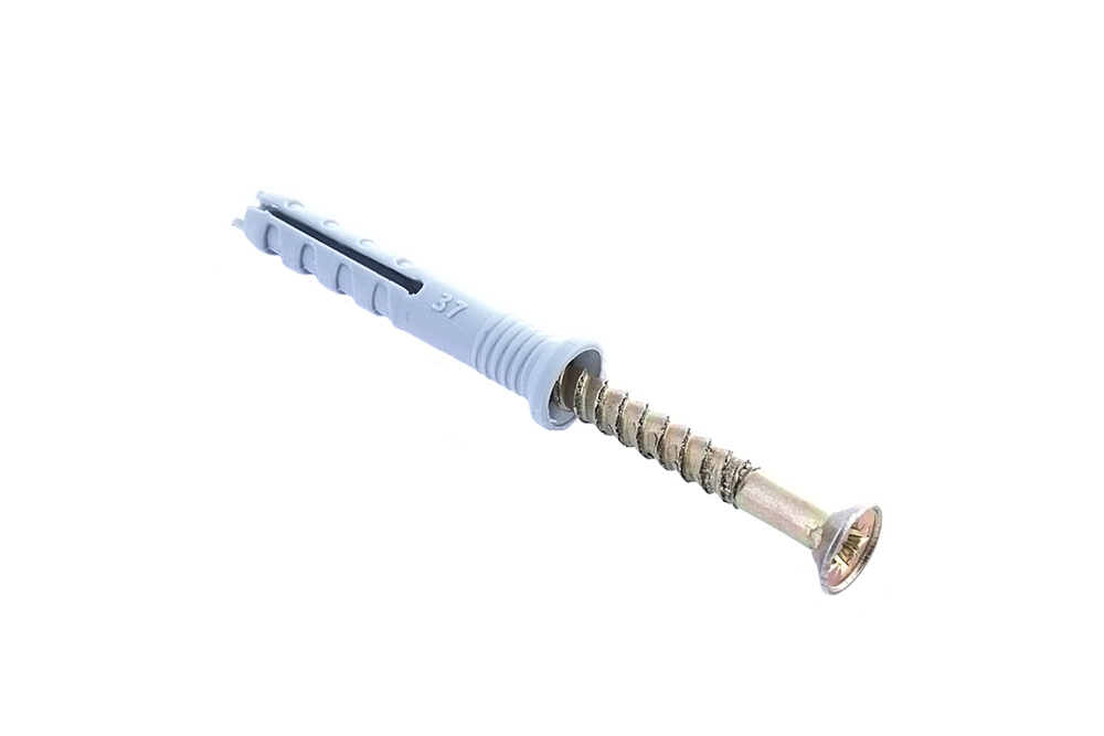 ДЮБЕЛЬ-ГВОЗДЬ СТРОЙБАТ С ПОТ. МАНЖЕТОЙ 5Х50 150ШТ 2520802