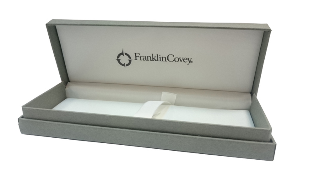 Шариковая ручка серебристая FranklinCovey Greenwich FC0022-2