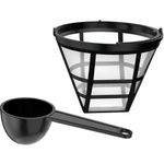 Кофеварка капельная BQ (БИ-КЬЮ) CM2002, 900 Вт, объем 1,5 л, поддержание температуры, серебристая, 86198275