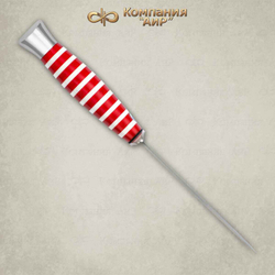 Нож АиР Финка-2 95х18 оргстекло (эмблема: МВД)