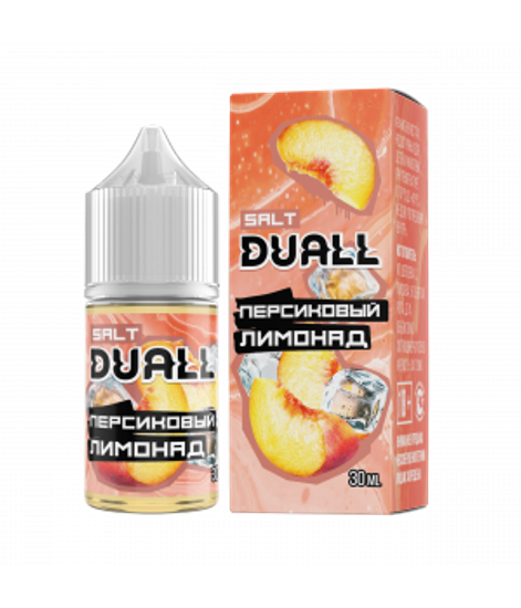 Жидкость Duall, 30 мл, Light Персиковый лимонад
