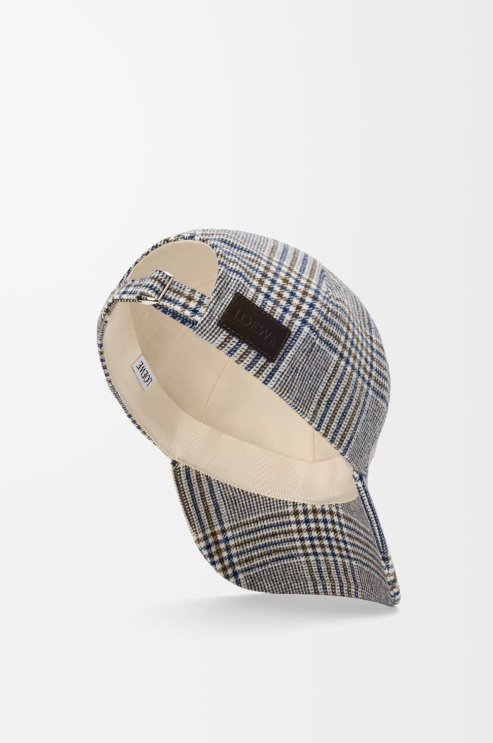 Loewe Кепка из шерсти, синий/белый
