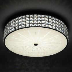 Citilux Портал CL32418G1 LED RGB Люстра хрустальная с пультом Хром