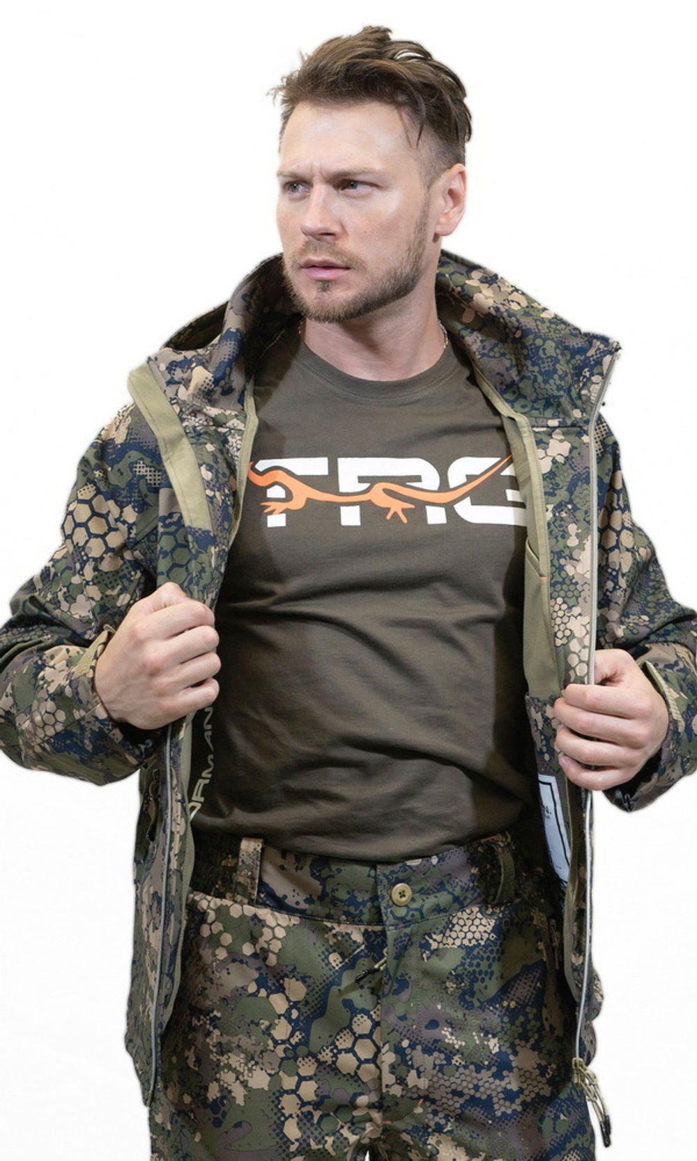 Костюм TRITON PRO (-5град) софт шелл forest green Тритон