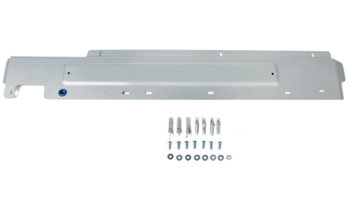 Защита топливных трубок Rival для Mitsubishi Eclipse Cross (V - 1.5T) 2017-2021/Mitsubishi Outlander III (V - 2.0; 2.4) 4WD 2012-2018/Mitsubishi Outlander III рестайлинг (V - 2.0; 2.4; 3.0) 4WD 2018-н.в., штампованная, алюминий 4 мм, с крепежом, 333.4039.1