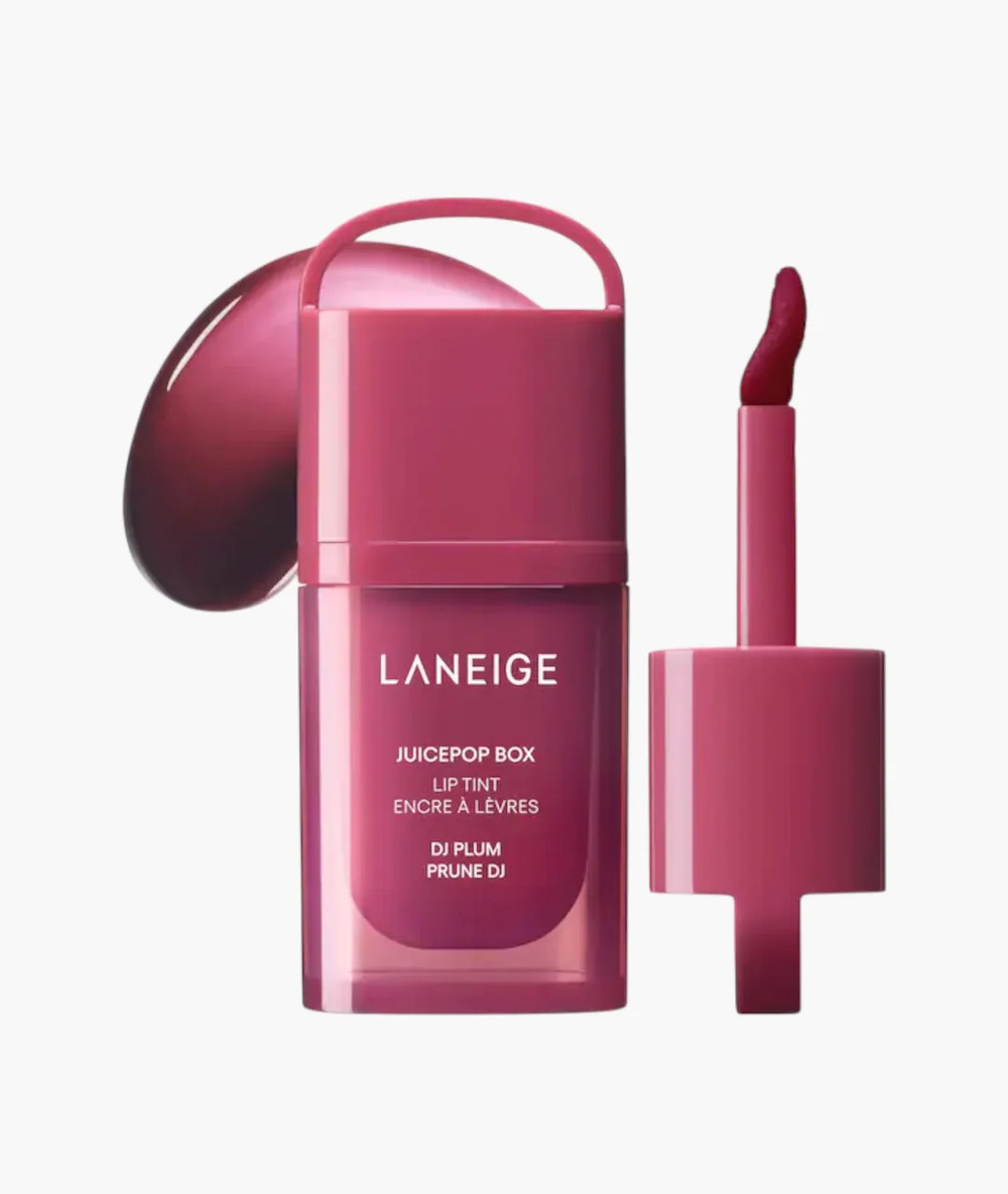 Laneige JuicePop Box Lip Oil Stain 12HR Hydrating Tint - DJ Plum