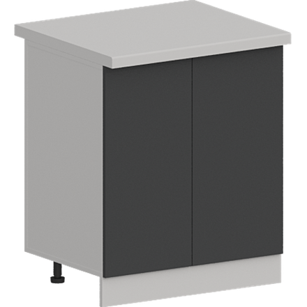 Кухня Модуль ШН 700 Вотан / Графит Софт