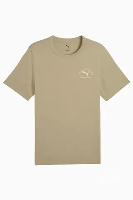 Футболка Puma Class Graphic Tee - бежевый