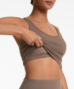 Oysho Топ-майка из полиамида, ладан