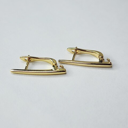 Ювелирные швензы, позолота, английский замок, люкс фурнитура