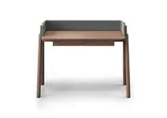 Стол письменный Basic 120*60 см (натуральный дуб, серый твид)