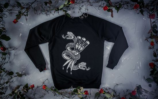 Свитшот HOOK Беда Чёрный