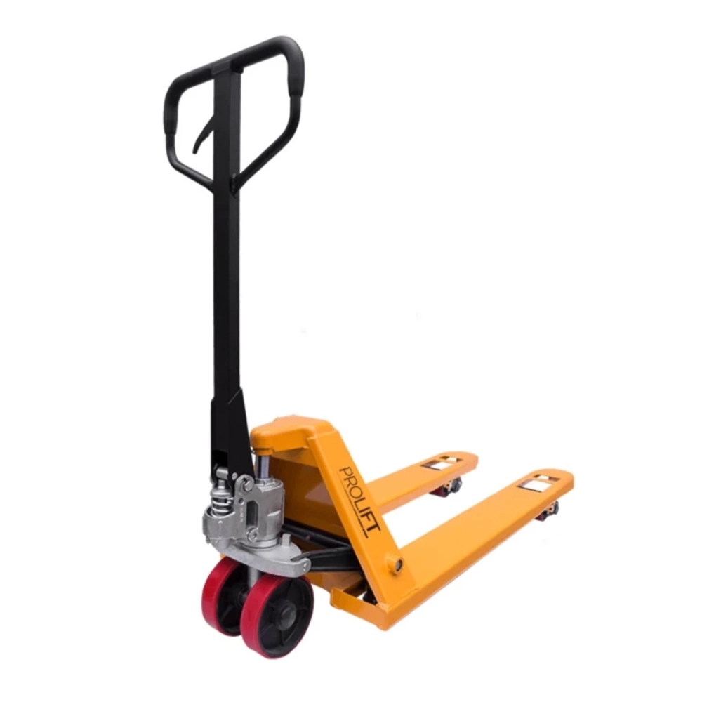 PROLIFT AC35 гидравлическая тележка (рохля) 1150x550мм, полиуретановые колеса AC35-1150x550-P/P-Y