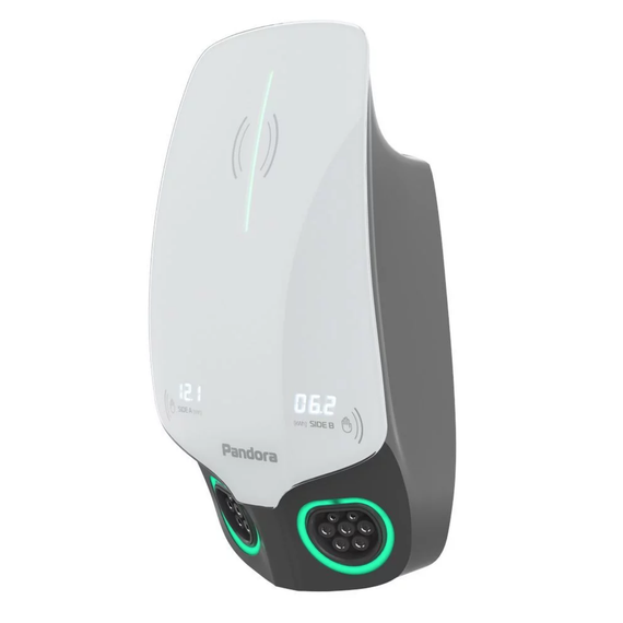 Pandora Wall-E DUO Home Edition — настенная зарядная станция 2×22 кВт для дома
