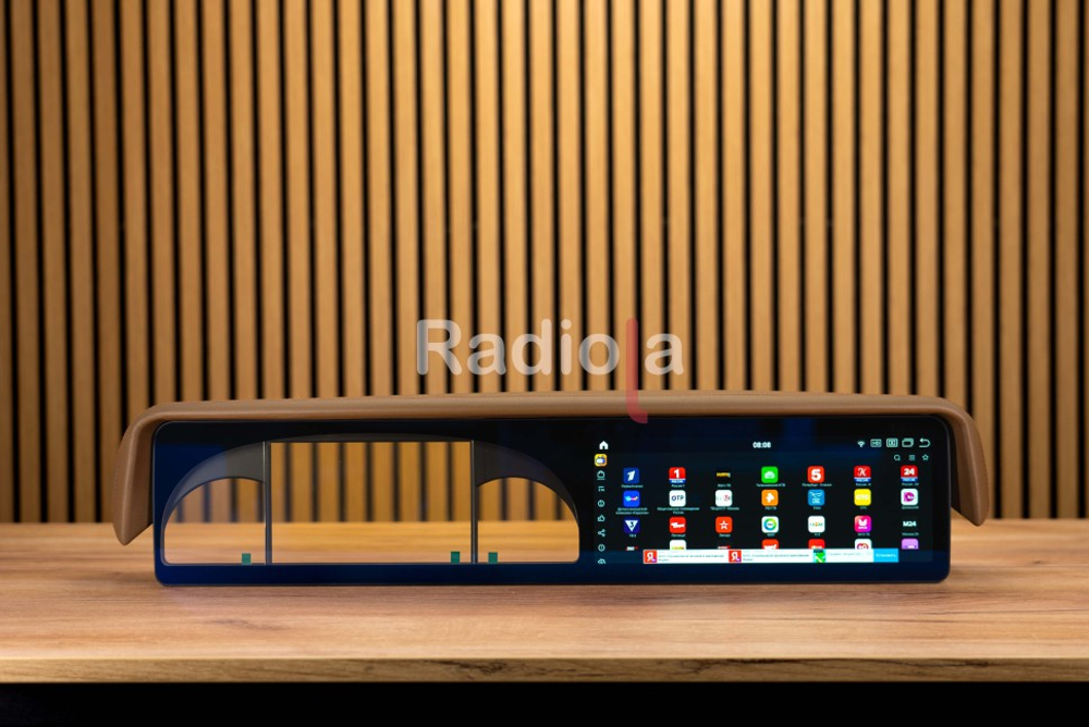 Магнитола для Mercedes-Benz S-класс W221 2005-2013, CL C216 (NTG 3.0/3.5) - Radiola RDL-7122 монитор 12.3" на Android 13, 8Гб+128Гб, CarPlay, 4G SIM-слот