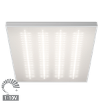 Светильник LED Грильято ДВО02 36Вт 5000К IP40 Микропризма диммируемый 1-10V 4400лм 588х588х40мм WOLTA PRO