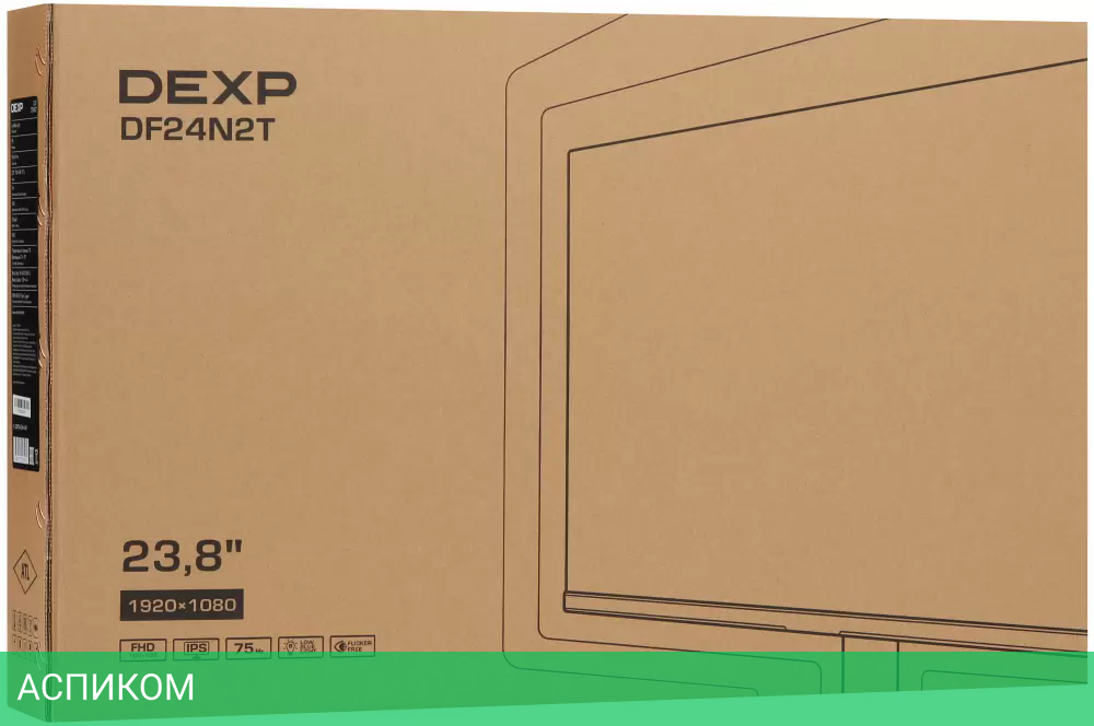 Монитор DEXP DF24N2T черный