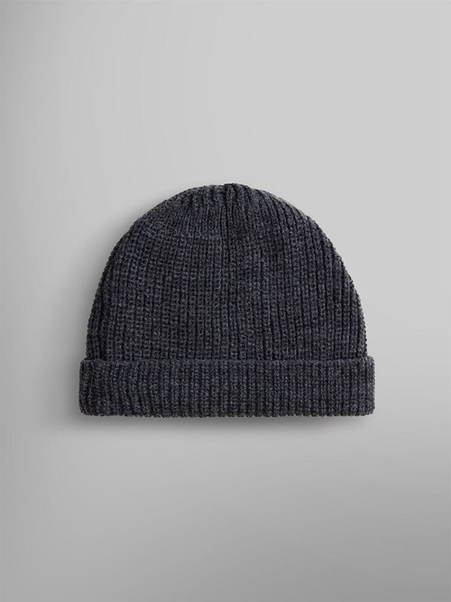 Шапка - Alpha Essential Watch Cap (dark charcoal - угольно-серый)