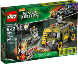 LEGO Teenage Mutant Ninja Turtles: Освобождение фургона черепашек 79115 — Turtle Van Takedown — Лего Черепашки-ниндзя мутанты