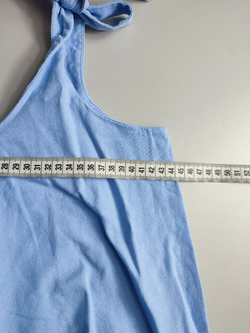 Топ летний из хлопка и льна 42 размер