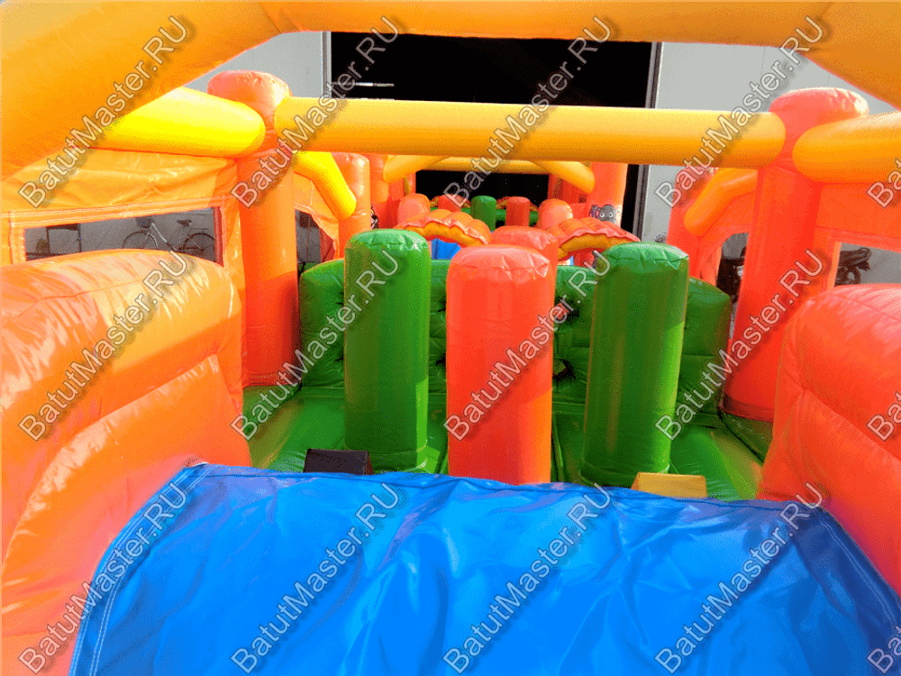 Надувной батут "Попрыгунчик" с принт-печатью
