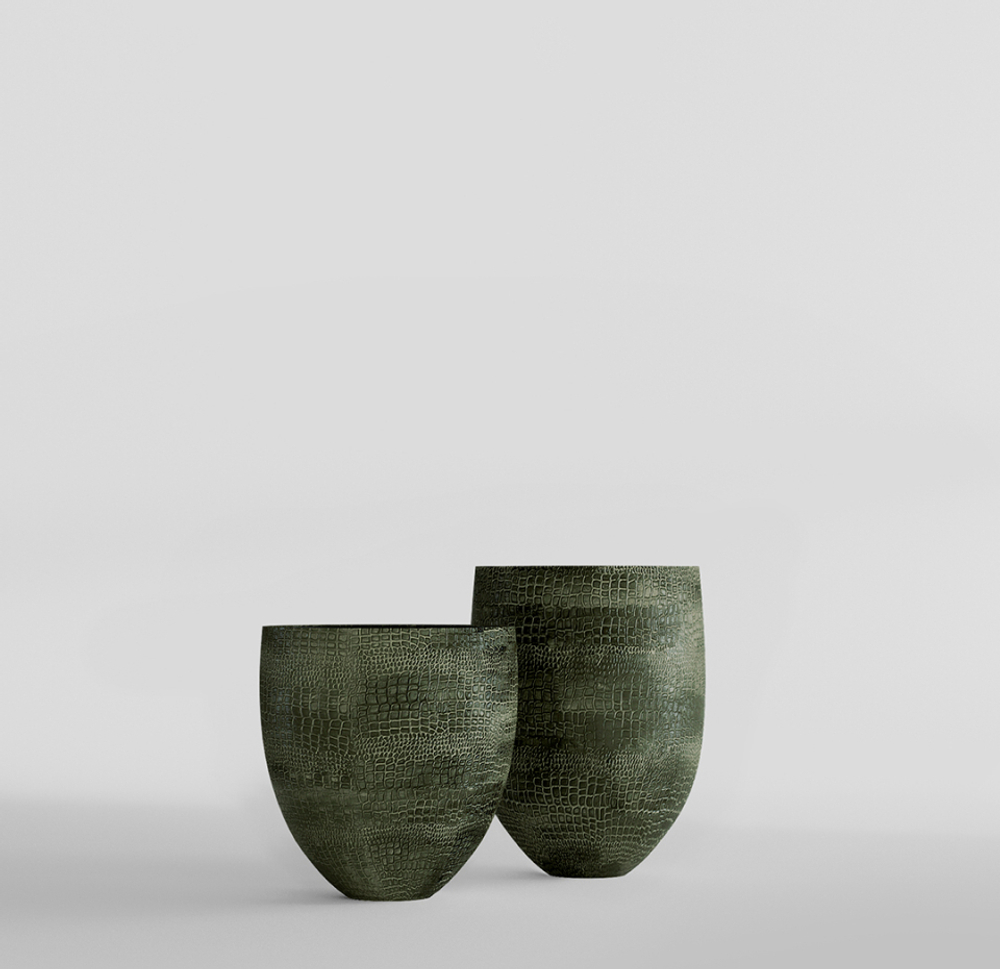 Кашпо, коллекция Surface, форма BARREL