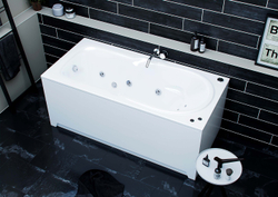 Акриловая ванна Aquatek (Акватек) Леда 170x80 с каркасом