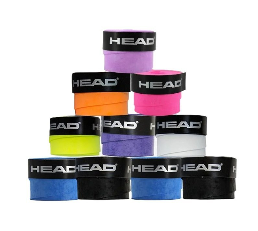 Аксессуары для тенниса Намотка овергрип HEAD  .