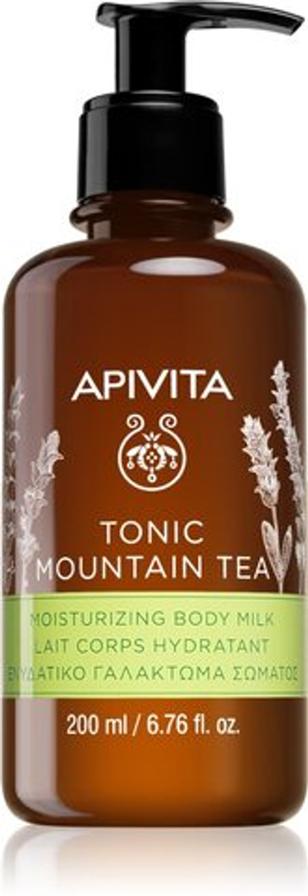 Apivita Tonic Mountain Tea - увлажняющее молочко для тела /   200  ml  / GTIN 5201279073237
