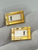 Запонки биколор Yves Saint Laurent