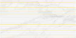 Olimpus Race Декор белый 25х50