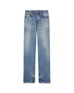 Джинсы SAINT LAURENT