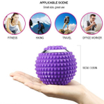 Yoga Massage Ball шар с вибрацией для массажа (3 режима ) (Цвет: фиолетовый)