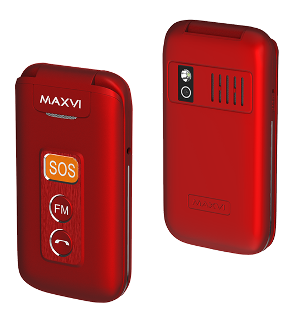 Сотовый телефон Maxvi E5 Red