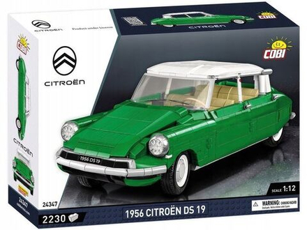 Конструктор пластиковый Cobi Citroen DS 19 1956 - Сборная модель Ситроен - 2230эл. - Коби 24347